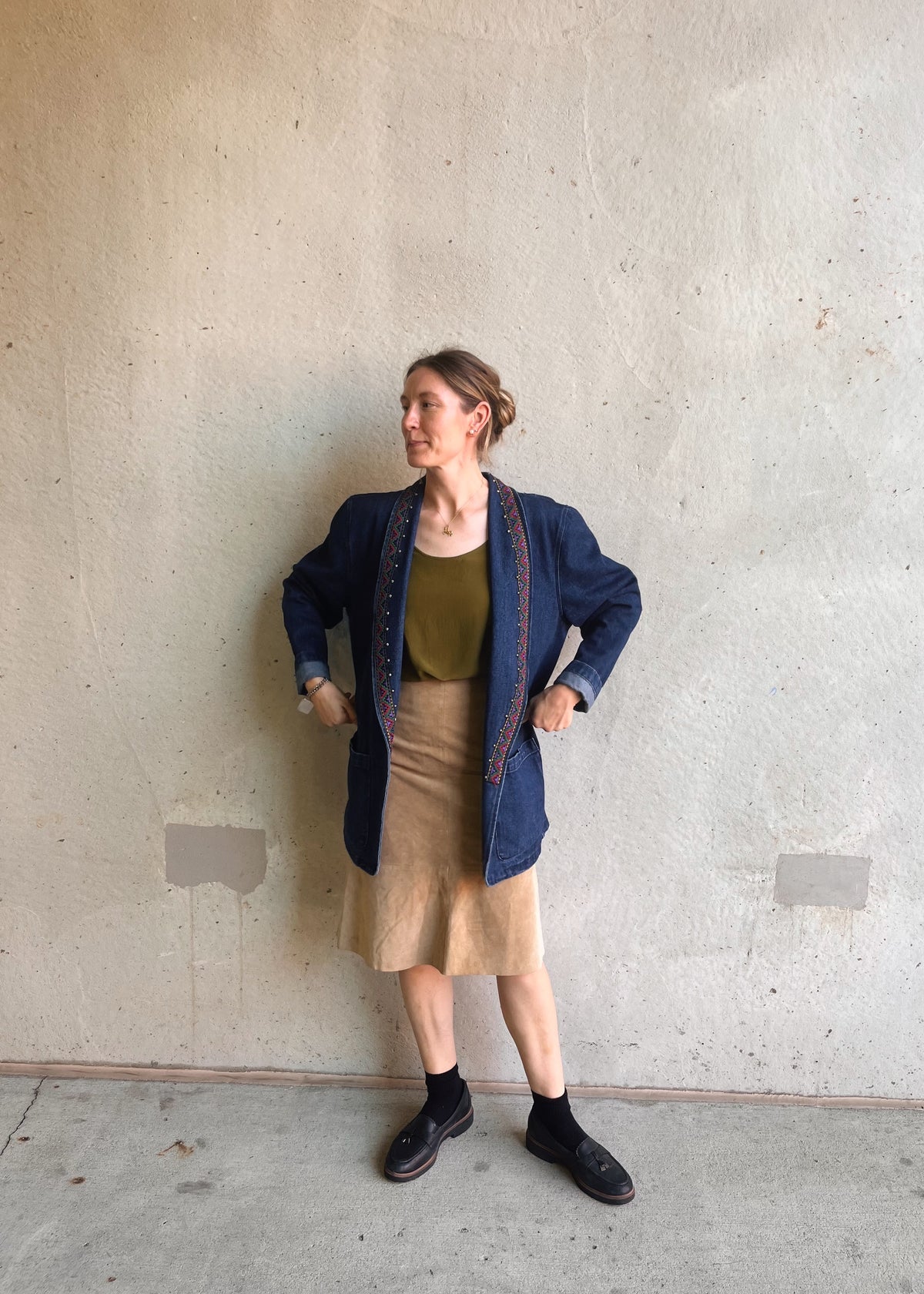 1980's South Western Overcoat